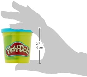 Play-Doh 36 Pack of Modeling Compound, Bulk Mega Pack of 3-Ounce Cans, Assorted Colours, Toys for Boys and Girls 2 Year Olds & Up, Arts and Craft Activities