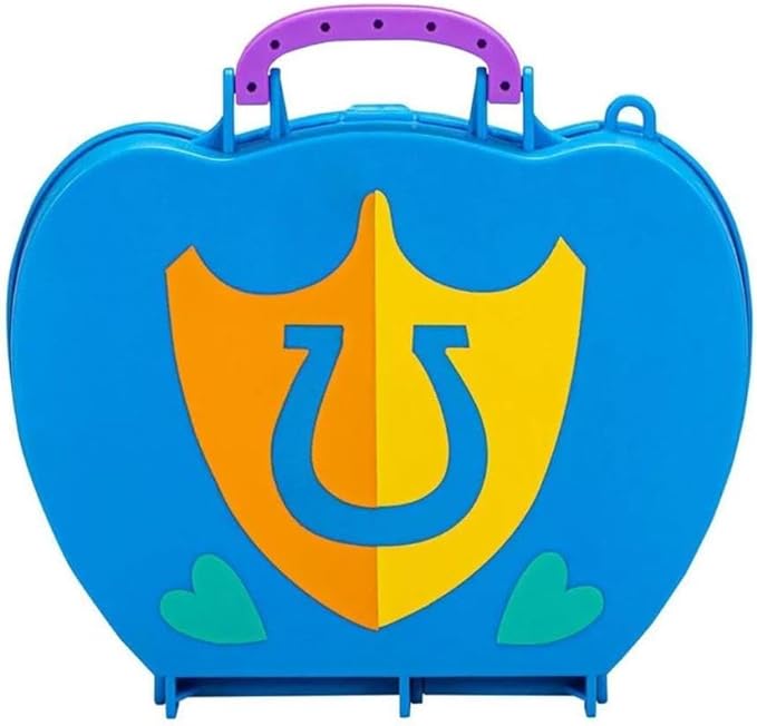 My Little Pony Mini World Magic Compact Creation Critter Corner Toy, Buildable Playset with Hitch Trailblazer Pony for Kids Ages 5 and Up