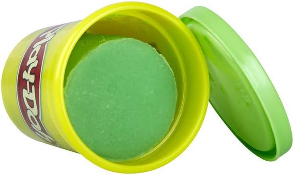 PLAY-DOH E4828F02 Bulk 12-Pack of Green Non-Toxic Modelling Compound, 4-Ounce Cans, Multicolour