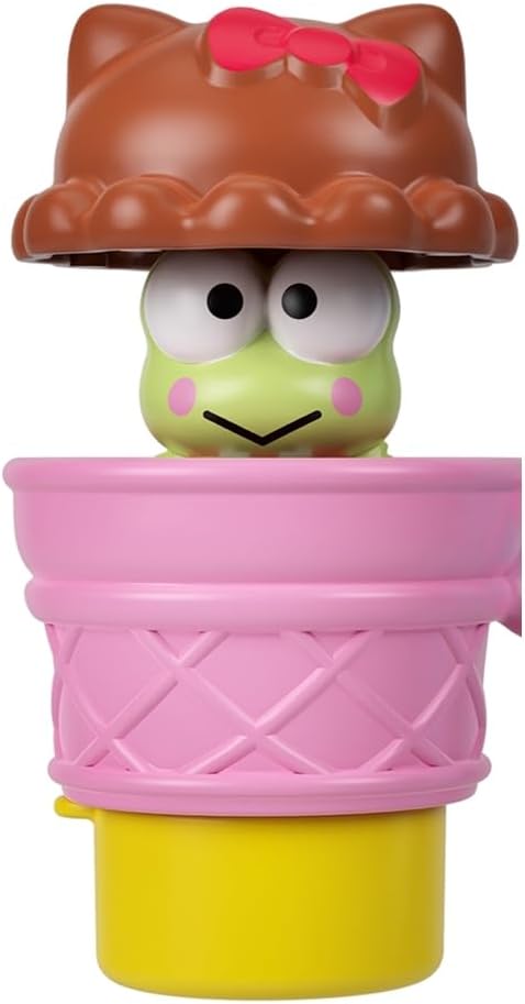Mini Collectible Stamper, Pencil Topper and Key Chain Set - Inspired by Hello Kitty and Friends ~ Unopened and Identified Blind Bag ~ Keroppi ~ Popsicle Stamp