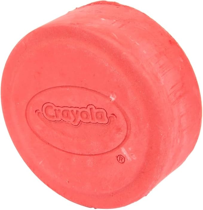 CRAYOLA Washable Outdoor Super Chalk - Assorted Colours (Box of 30) | 3 Different Ways to Colour with One Puck! | For Ages 4+