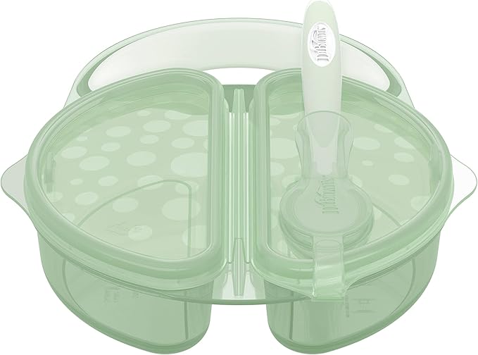 Dr. Brown's Travel Fresh Bowl and Spoon, 2-Pack, Turquoise