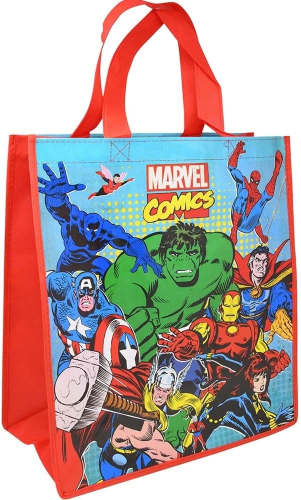 Marvel Avengers Travel Bag Bundle 4 Pack Avengers Activity Set - Avengers Travel Set with Coloring Books, Games, Puzzles, and Spiderman Stickers