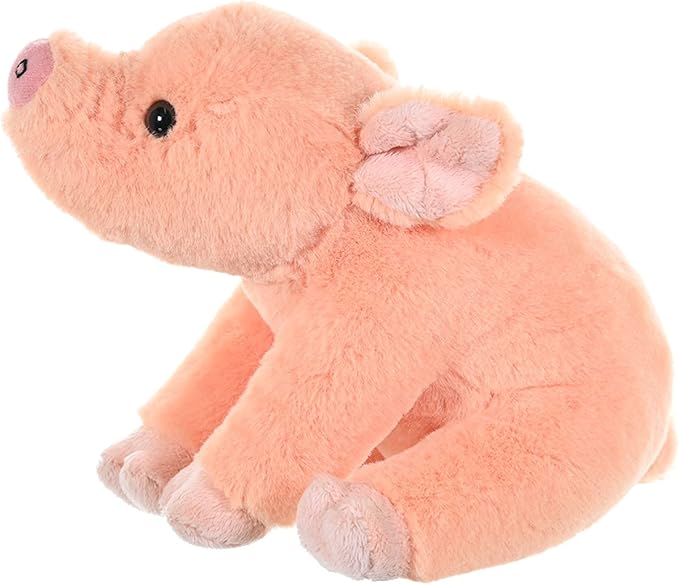 Wild Republic Pig Baby Plush, Stuffed Animal, Plush Toy, Gifts for Kids, Cuddlekins 8 Inches, Orange