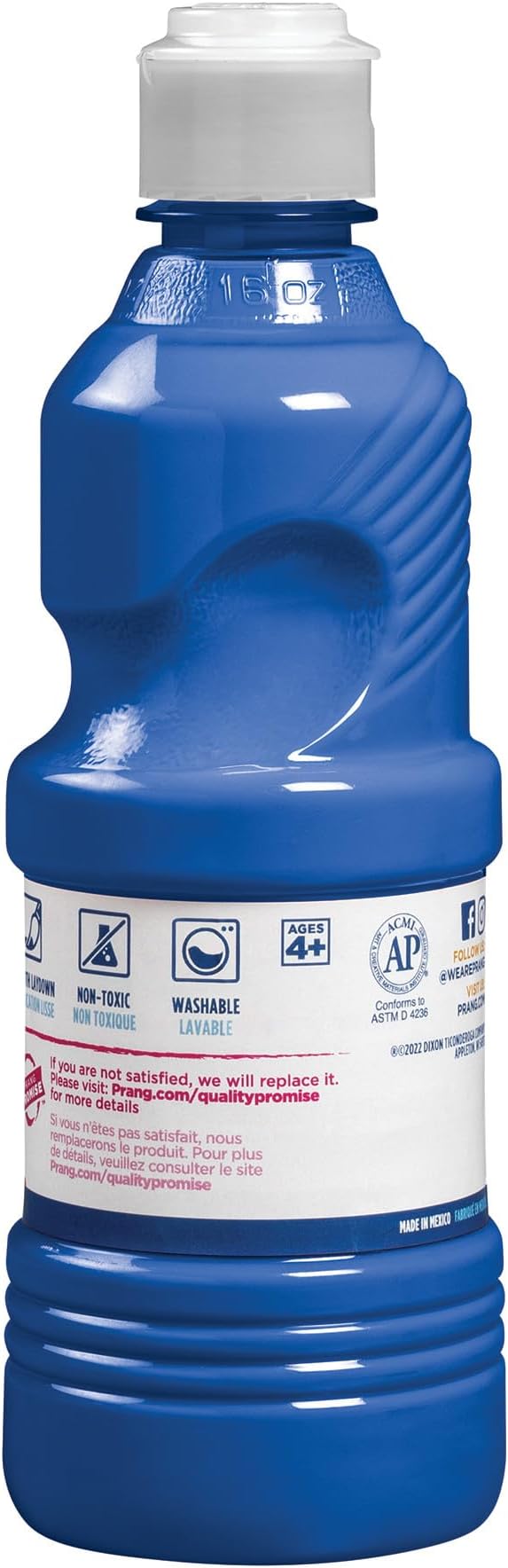 Prang Washable Tempera Paint, Blue, 16 Oz., 1 Count
