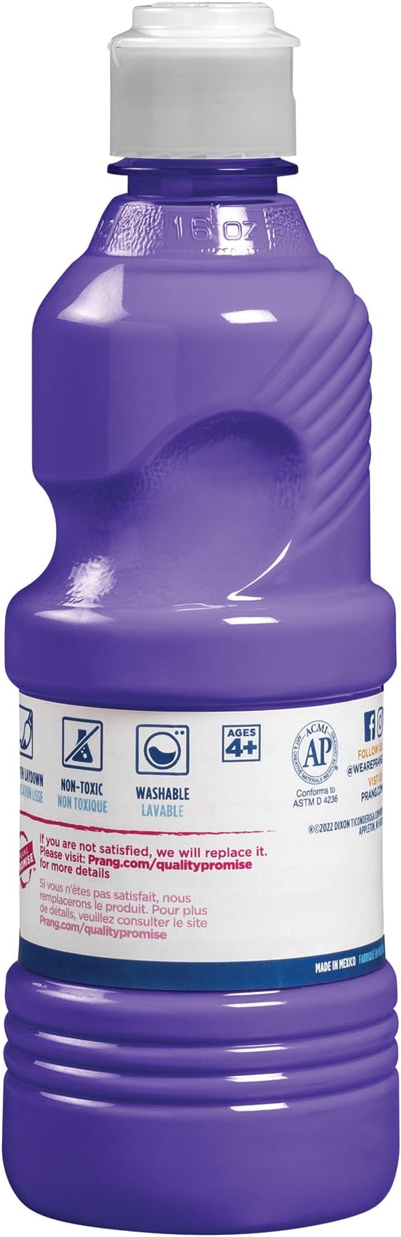 Prang Washable Tempera Paint, Violet, 16 Oz., 1 Count