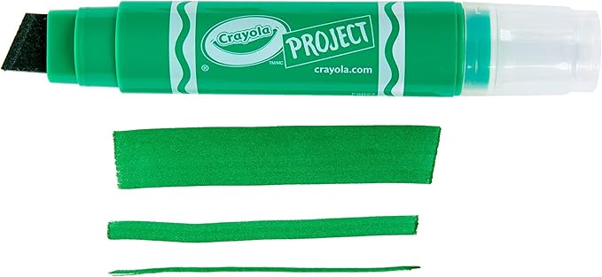 Crayola XL Poster Markers, Assorted Classic Colors, School Supplies, 4 Count