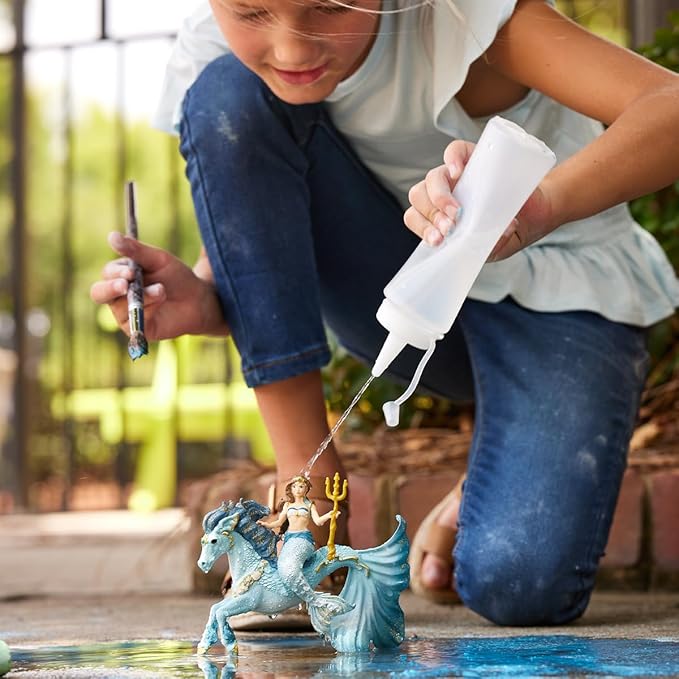 Schleich bayala, Mermaid and Unicorn Toys for Girls and Boys, Mermaid Eyela Figure with Underwater Unicorn Toy, Ages 5+