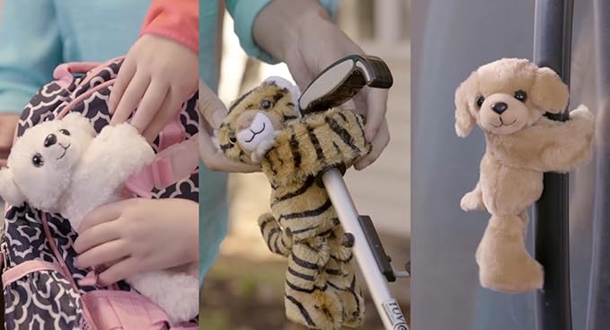 Wild Republic Huggers, Koala Plush Toy, Slap Bracelet, Stuffed Animal, Kids Toys, 8", Model:21093