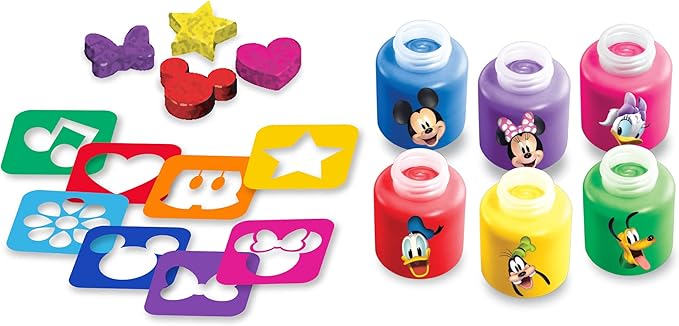 Disney Cra-Z-Art Minnie Mouse & Friends Finger Paint Fun by Cra-Z-Art - Amazon Exclusive, 1 Count (Pack of 1)