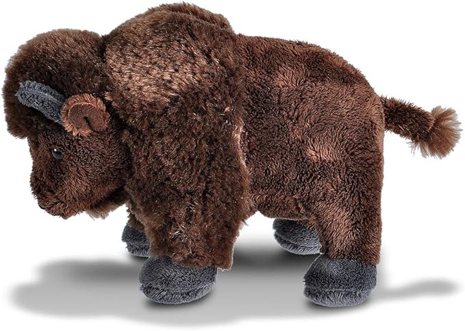 Wild Republic Bison Plush, Stuffed Animal, Plush Toy, Gifts for Kids, Cuddlekins 8 Inches