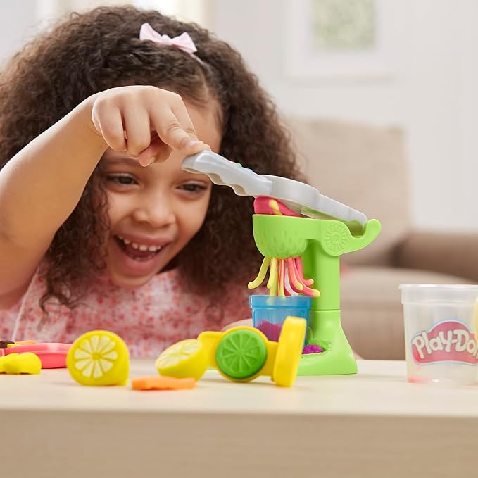 Play-Doh Farmer's Market Kitchen Playset, 28 Play Food Accessories & Tools, 11 Colors, Back to School Classroom Supplies, Preschool Toys, Ages 3+ (Amazon Exclusive)