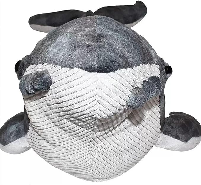Wild Republic Humpback Whale Plush, Stuffed Animal, Plush Toy, Gifts for Kids, Cuddlekins 20 Inches