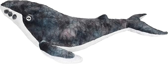 Wild Republic Humpback Whale Plush, Stuffed Animal, Plush Toy, Gifts for Kids, Cuddlekins 20 Inches