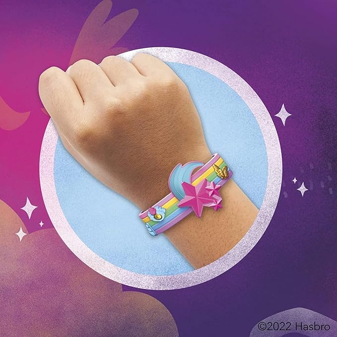 My Little Pony: A New Generation Movie Crystal Adventure Alicorn Sunny Starscout - 3-Inch Alicorn-Style Toy, Surprise Accessories, Bracelet