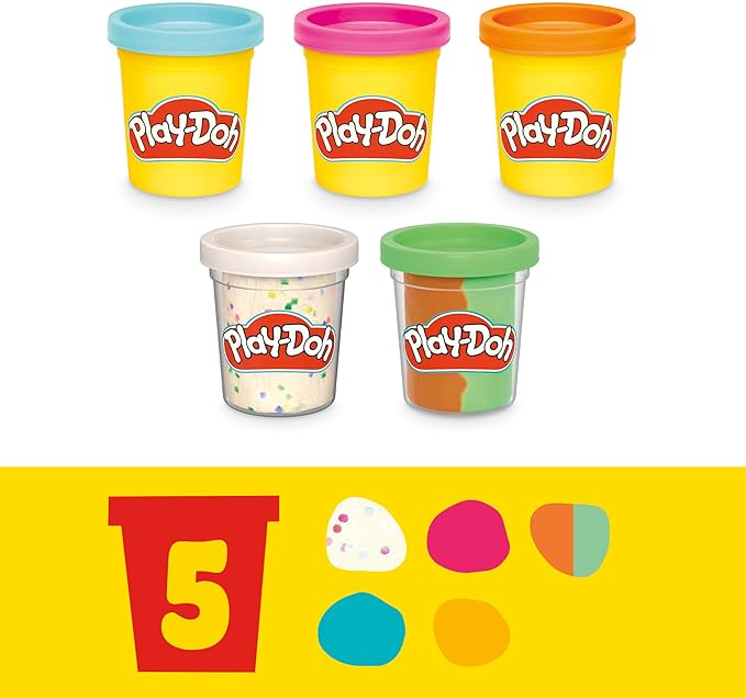 Play-Doh Kitchen Creations Magical Mixer Playset, Toy Mixer with Play Kitchen Accessories, Arts and Crafts for Kids 3 Years and Up