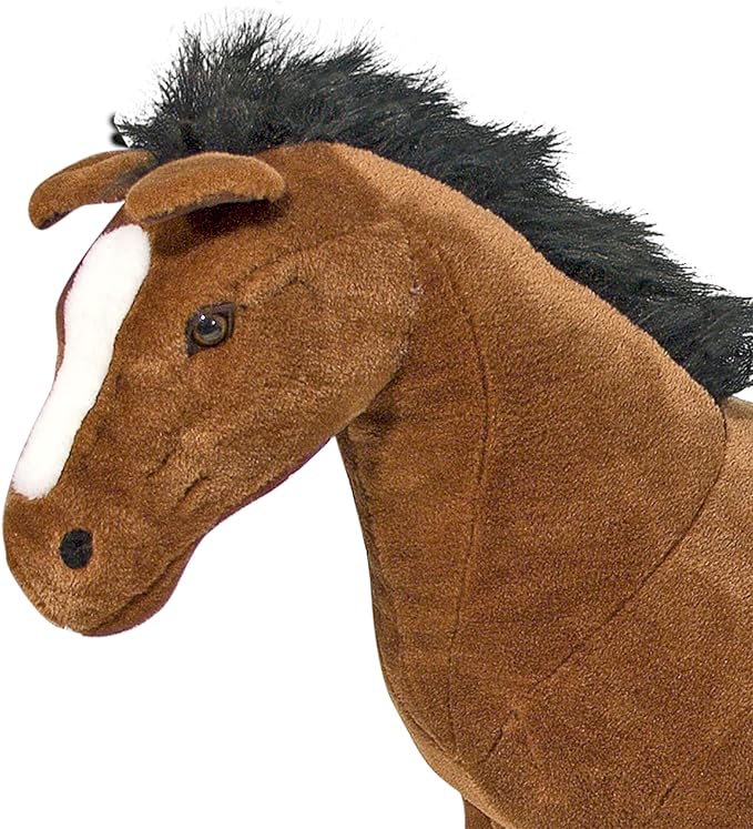 Melissa & Doug Giant Horse - Lifelike Stuffed Animal (nearly 3 feet tall)