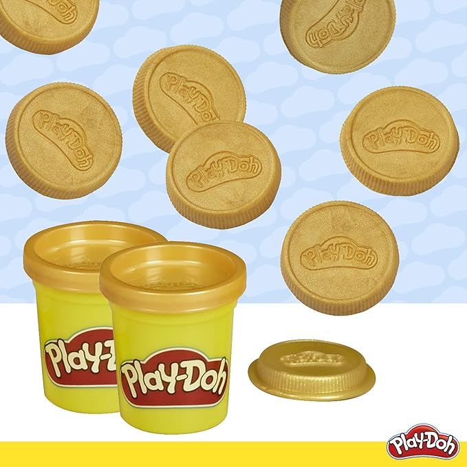 Play-Doh Pirate Theme 13-Pack of Non-Toxic Modeling Compound for Kids 3 Years and Up with 3 Cutter Shapes, Coin Mold, and Roller Tool (Amazon Exclusive)
