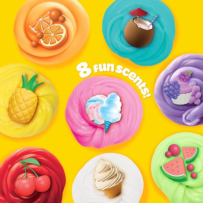 Play-Doh Scented Butter Mash-Ups, 8 Playdoh Pack, Sensory Dough, Playdoh Kit, Gifts for Kids, Popular Kids Toys, Party Favors for Kids 8-12, Compound Packs, Kids Gifts 8-12, Kids Girl Toys