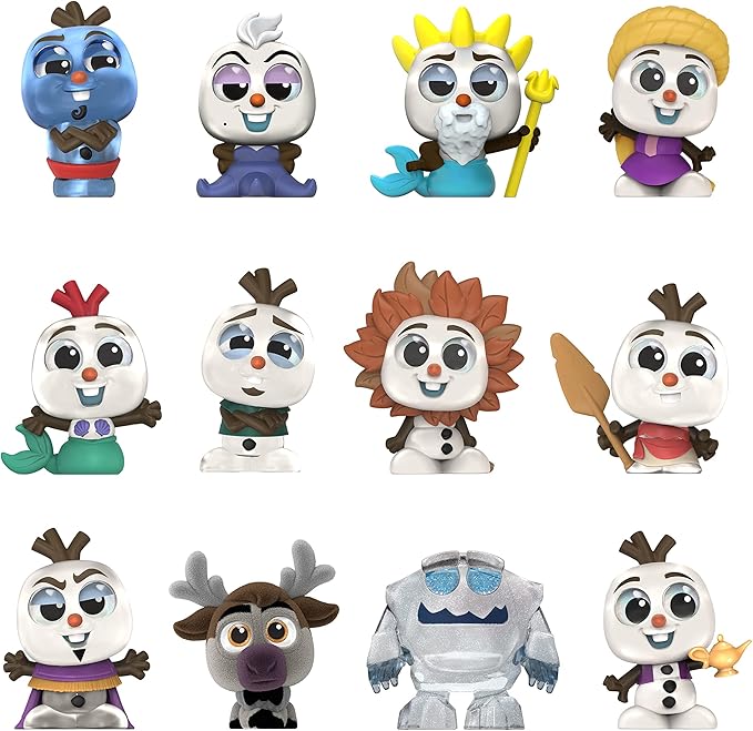 Disney Doorables Olaf Presents Collection Peek, Collectible Blind Bag Figures, Kids Toys for Ages 5 Up, Amazon Exclusive by Just Play