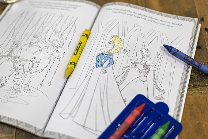 Disney Frozen 2 Olaf Deluxe 48-Page Sketch Book with Stickers, Coloring and Activity Book 45847 Bendon
