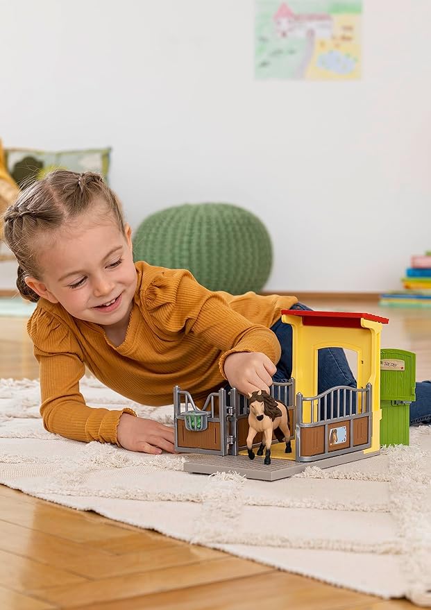 Schleich Farm World Giant 123-Piece Playset Pack with Farmhouse, Chicken Coop, Horse Stall, Farm Toys for Toddlers Ages 3+