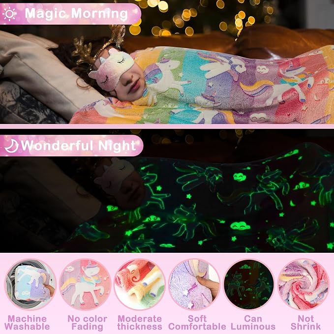 Unicorn Gifts for Girls Toys,Unicorn Jewelry,Birthday, for 3, 4, 5, 6, 7, 8 Year Old Girls,Unicorn Toys,Ideal Gift Toys Set for Teens Daughter Granddaughter