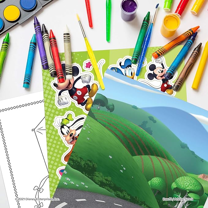 Disney Minnie Mouse Coloring and Activity Book with 4 Crayons and Stickers Bendon 46766