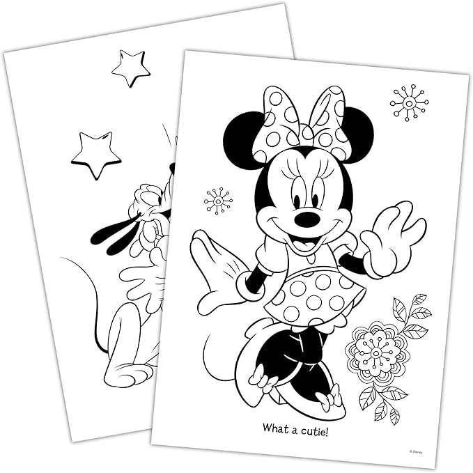 Disney Minnie Mouse Coloring and Activity Book with 4 Crayons and Stickers Bendon 46766