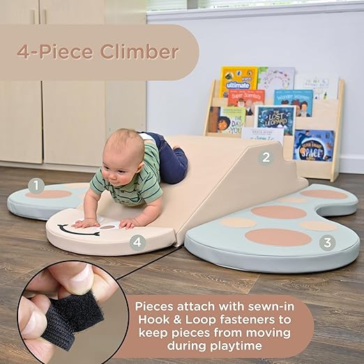 Children's Factory Nature Butterfly Climber, Toddler Indoor Playground Set, Soft Play Climbing for Toddlers, Elements