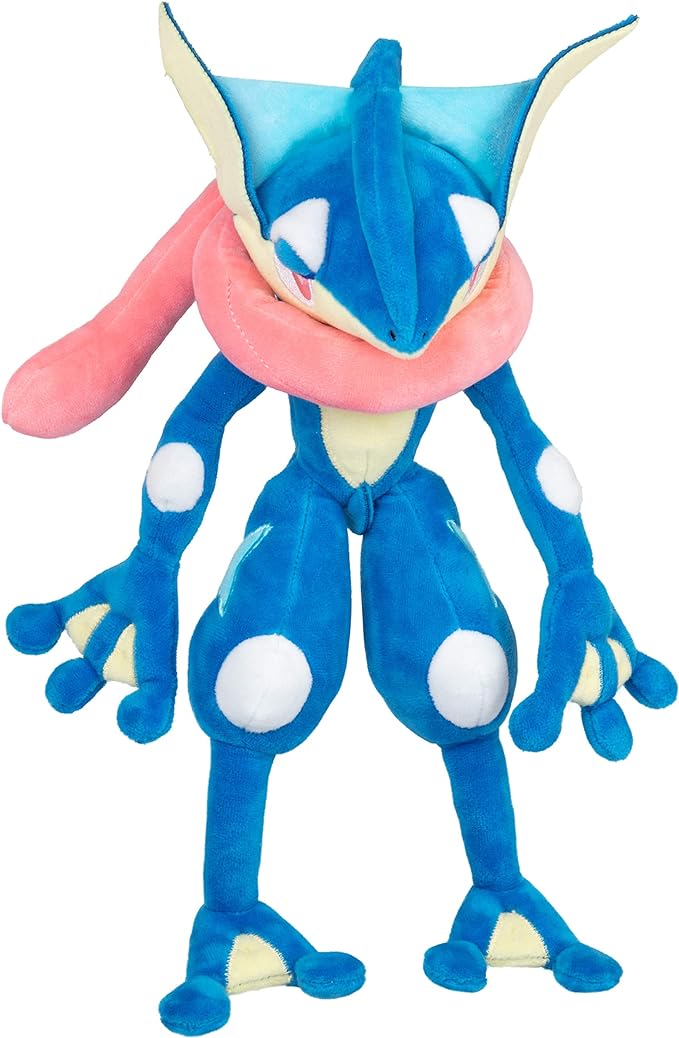 Pokémon 12" Large Greninja Plush - Officially Licensed - Quality & Soft Stuffed Animal Toy - Add Greninja to Your Collection! - Great Gift for Kids, Boys, Girls & Fans of Pokemon