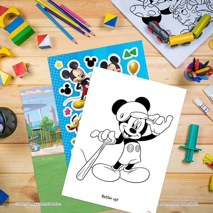 Disney Minnie Mouse Coloring and Activity Book with 4 Crayons and Stickers Bendon 46766