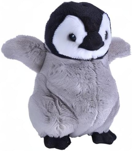 Wild Republic Penguin Plush, Stuffed Animal, Plush Toy, Kid Gifts, Pocketkins 5", Model:23507
