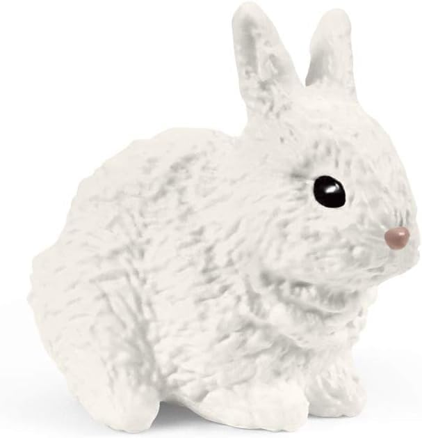 Schleich Farm World, Animal Toys for Kids, Rabbit and Guinea Pig Toy Set with Hutch 14-Piece Set, Ages 3+
