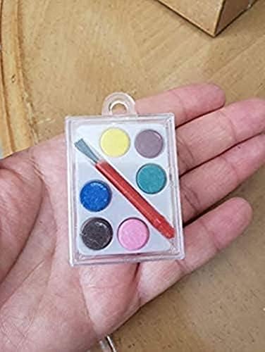 Paint Set Value Pack Favors in 6 Vibrant Colors - 6 Packs of 12 | Perfect for Art Parties, Kids' Creativity & Crafters