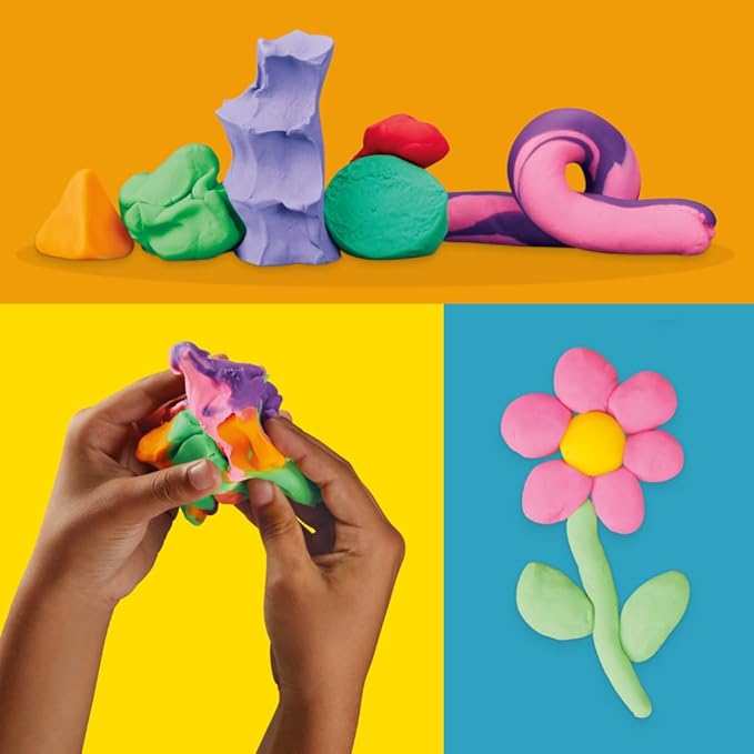 Play-Doh 22 Pack Ultimate Color Variety, Bulk Assorted Colors, 2 & 4 Ounce Modeling Compound Cans, Kids Arts & Crafts, Preschool Toys for 2 Year Old Girls & Boys & Up (Amazon Exclusive)
