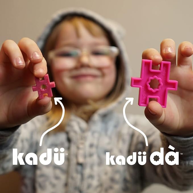 KADU Classic 1300 Piece Set - STEM/STEAM Building + Construction Toy, for Open + Imaginative Play