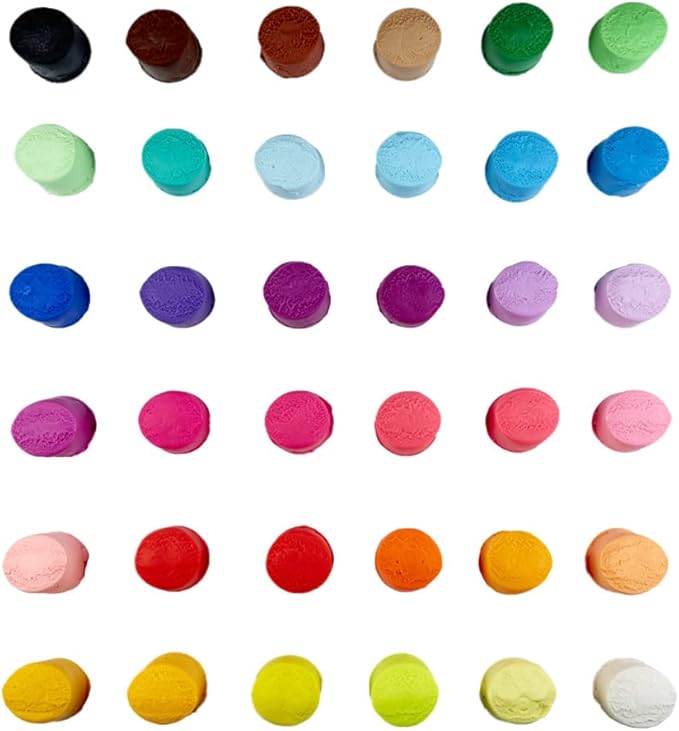 Play-Doh 36 Pack of Modeling Compound, Bulk Mega Pack of 3-Ounce Cans, Assorted Colours, Toys for Boys and Girls 2 Year Olds & Up, Arts and Craft Activities