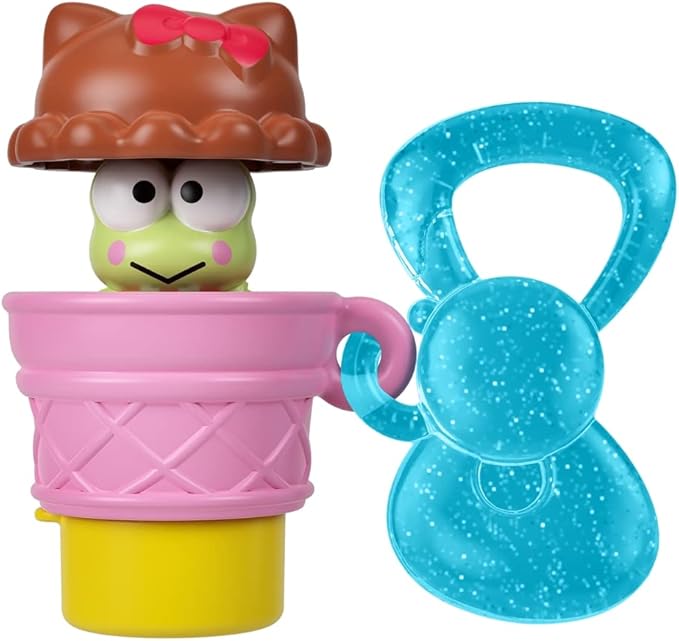 Mini Collectible Stamper, Pencil Topper and Key Chain Set - Inspired by Hello Kitty and Friends ~ Unopened and Identified Blind Bag ~ Keroppi ~ Popsicle Stamp