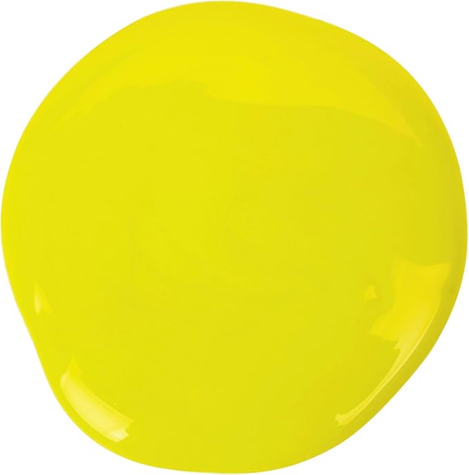 Crayola Yellow Washable Paint, Kids Painting Supplies, Paint Bottle, 16oz (54-2016-034), Pint