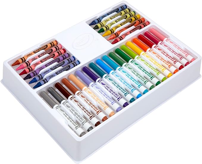 Crayola Dinosaur 5-in-1 Art Kit for Kids, Dinosaur Toys, Kids Art Set, Dinosaur Gift for Boys & Girls, Ages 4+