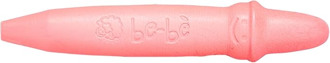 PRANG be-be Jumbo Crayons for Small Children, Washable, Includes Sharpener, Assorted Colors, 10-Pack (73010),Large