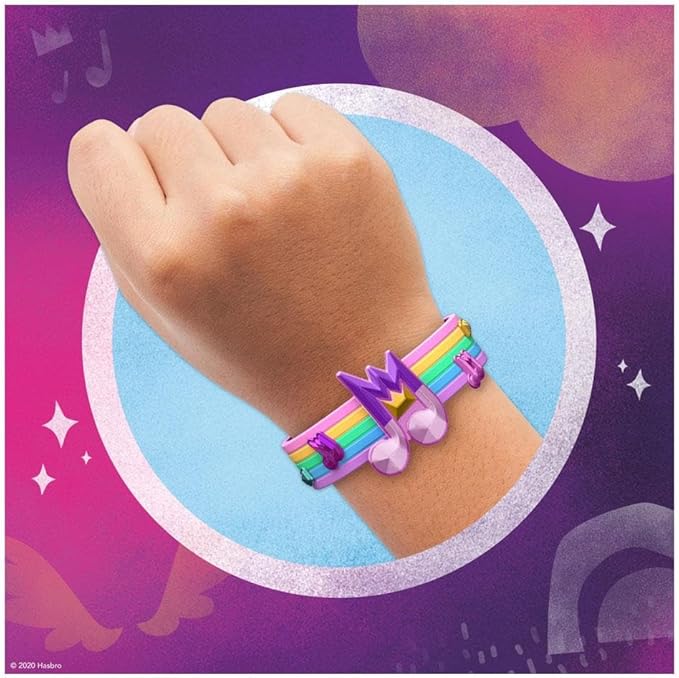 My Little Pony: A New Generation Movie Crystal Adventure Princess Pipp Petals - 3-Inch Pink Pony Toy, Surprise Accessories, Friendship Bracelet