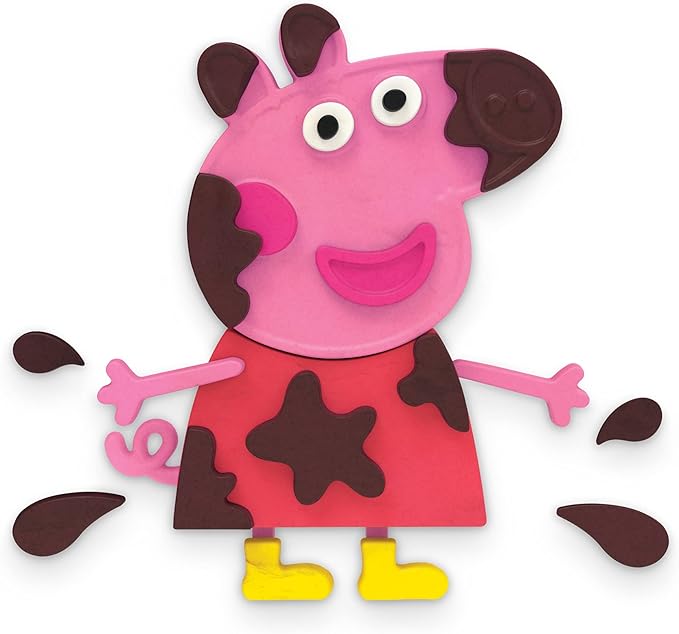 Play-Doh Peppa Pig Stylin' Set, Peppa Pig Playset with 9 Cans and 11 Tools, Peppa Pig Toys for 3 Year Old Girls and Boys and Up