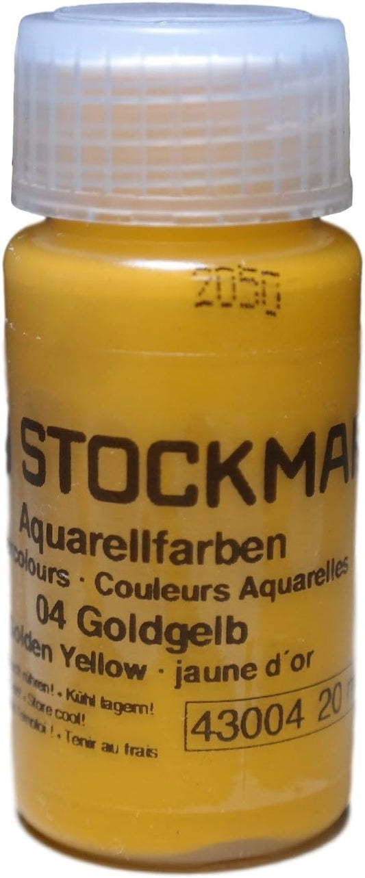 Stockmar Watercolor Paint: Golden Yellow, 20ml