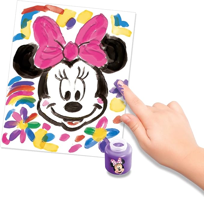 Disney Cra-Z-Art Minnie Mouse & Friends Finger Paint Fun by Cra-Z-Art - Amazon Exclusive, 1 Count (Pack of 1)