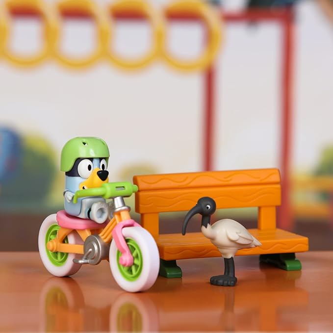Bluey S6 Vehicle & Figures Bicycle, Multicolor (17162)