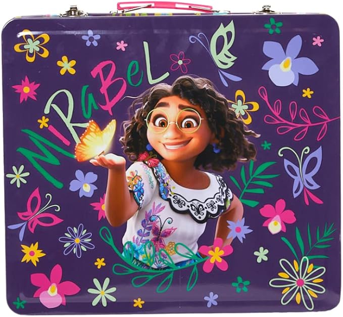 Disney Encanto Deluxe Activity Set for Kids with Carrying Tin, Coloring Sheets, Stickers, & Art Supplies, 500+ Pieces