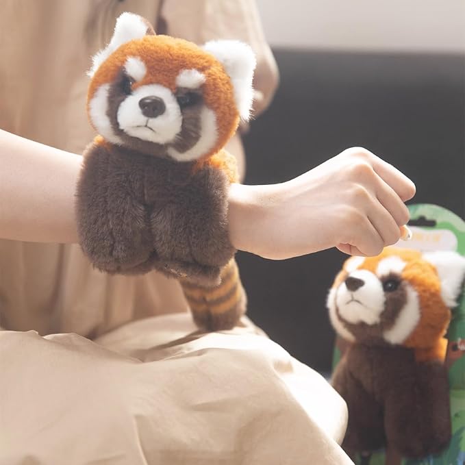 Simulation red Panda Plush Toy, red Panda Bracelet, Kids Toys Bracelet Plush Toy…