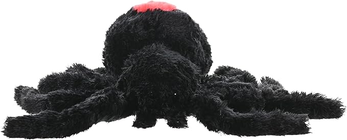 Wild Republic Redback Spider, Cuddlekins, Stuffed Animal, 12 inches, Gift for Kids, Plush Toy, Fill is Spun Recycled Water Bottles